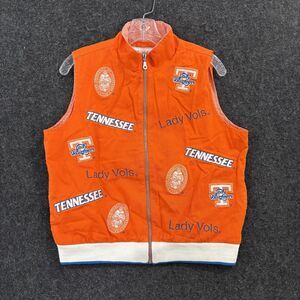 Vintage Tennessee Lady Volunteers Vest Women's Small Orange Basketball Vols 90s